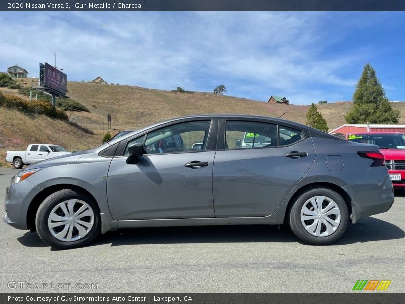 Gun Metallic / Charcoal 2020 Nissan Versa S
