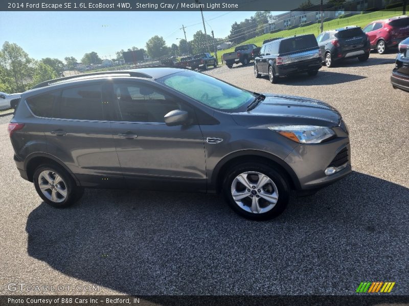 Sterling Gray / Medium Light Stone 2014 Ford Escape SE 1.6L EcoBoost 4WD