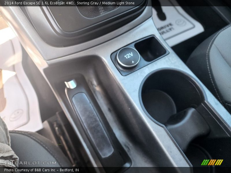 Sterling Gray / Medium Light Stone 2014 Ford Escape SE 1.6L EcoBoost 4WD