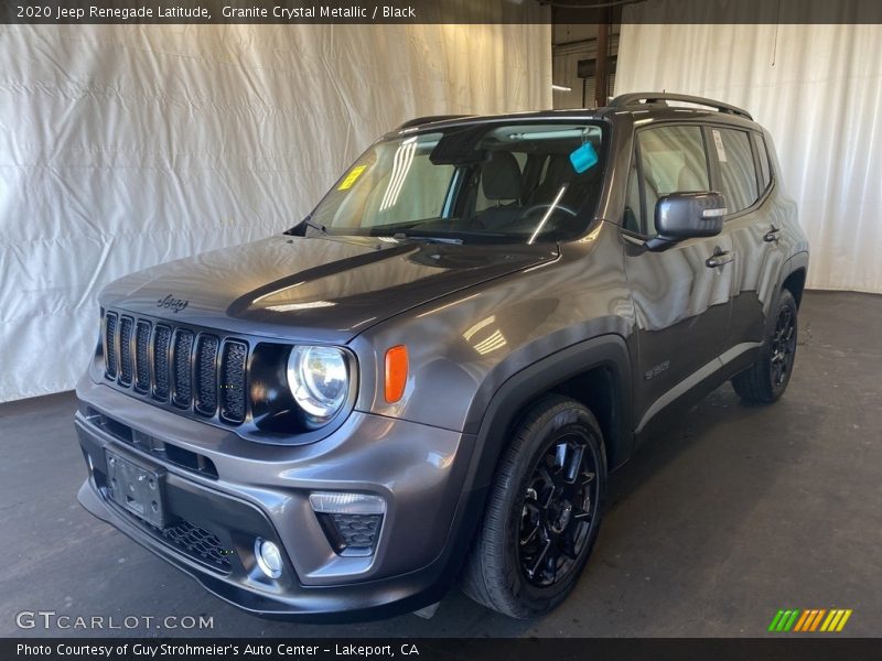 Granite Crystal Metallic / Black 2020 Jeep Renegade Latitude