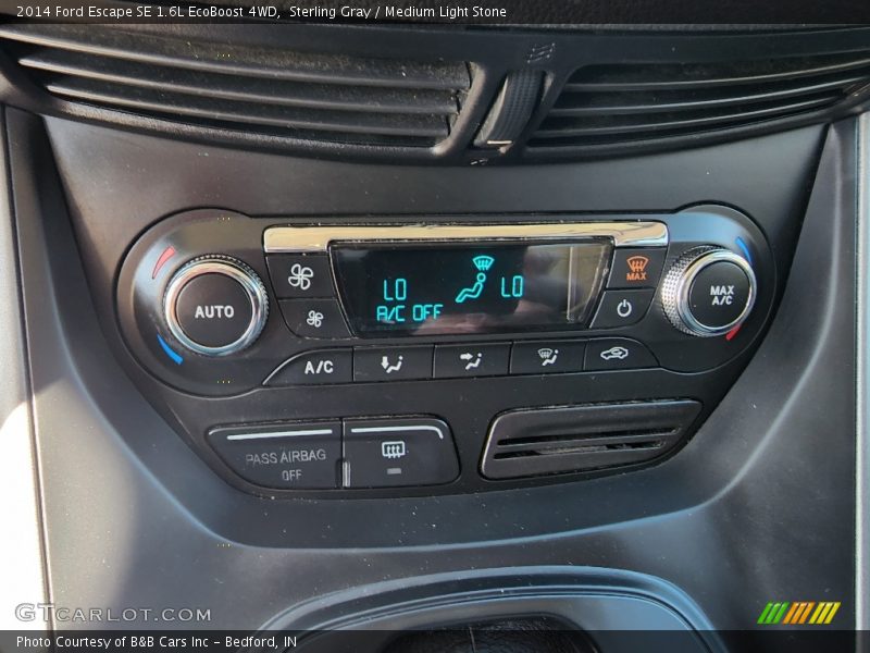 Sterling Gray / Medium Light Stone 2014 Ford Escape SE 1.6L EcoBoost 4WD
