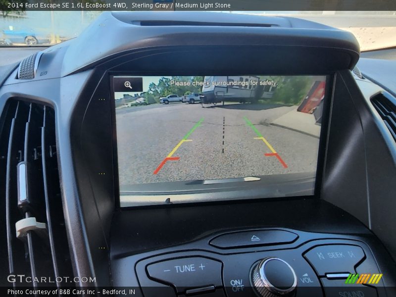 Sterling Gray / Medium Light Stone 2014 Ford Escape SE 1.6L EcoBoost 4WD