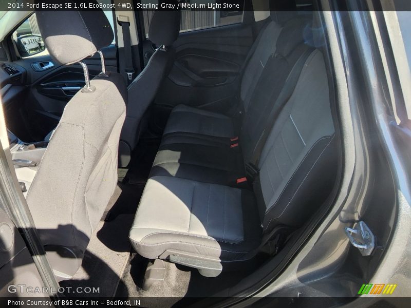 Sterling Gray / Medium Light Stone 2014 Ford Escape SE 1.6L EcoBoost 4WD
