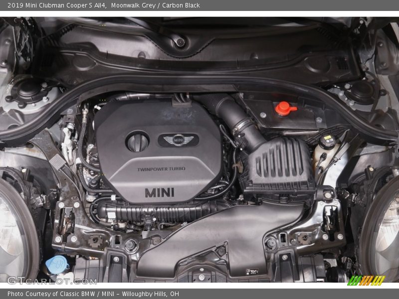 Moonwalk Grey / Carbon Black 2019 Mini Clubman Cooper S All4