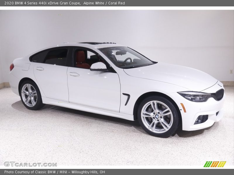  2020 4 Series 440i xDrive Gran Coupe Alpine White