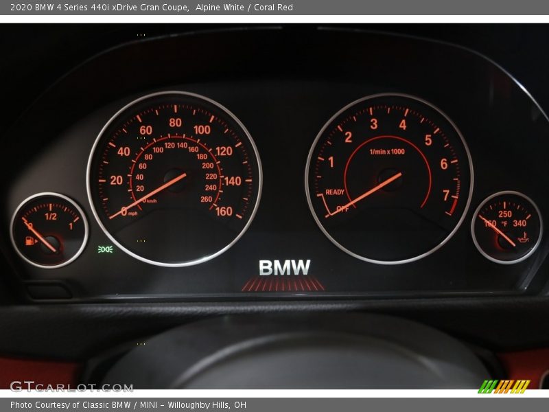  2020 4 Series 440i xDrive Gran Coupe 440i xDrive Gran Coupe Gauges