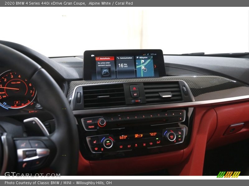 Alpine White / Coral Red 2020 BMW 4 Series 440i xDrive Gran Coupe