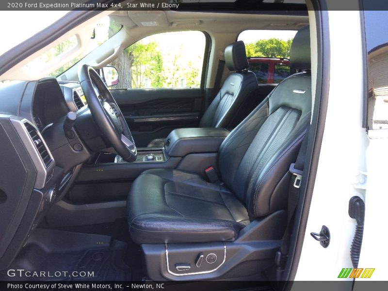 Front Seat of 2020 Expedition Platinum Max 4x4