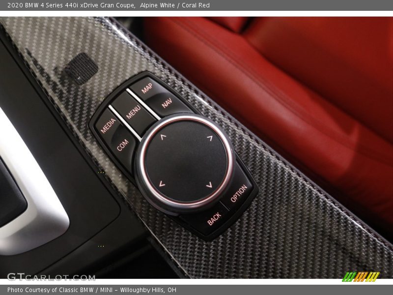 Controls of 2020 4 Series 440i xDrive Gran Coupe