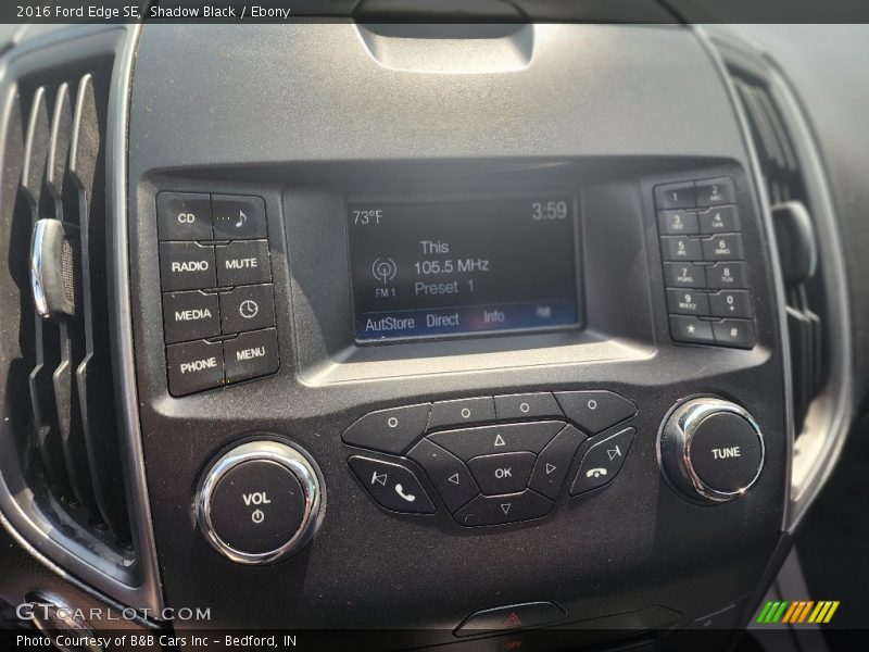 Shadow Black / Ebony 2016 Ford Edge SE