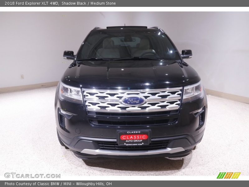 Shadow Black / Medium Stone 2018 Ford Explorer XLT 4WD