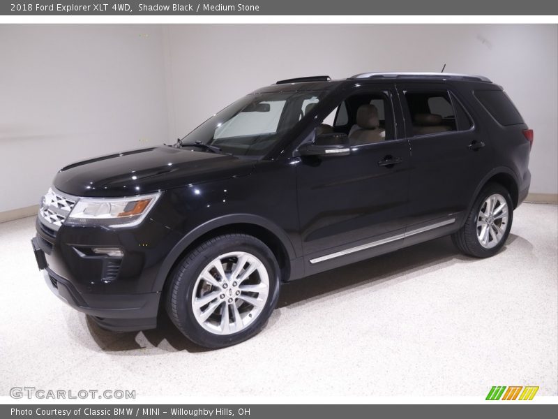 Shadow Black / Medium Stone 2018 Ford Explorer XLT 4WD