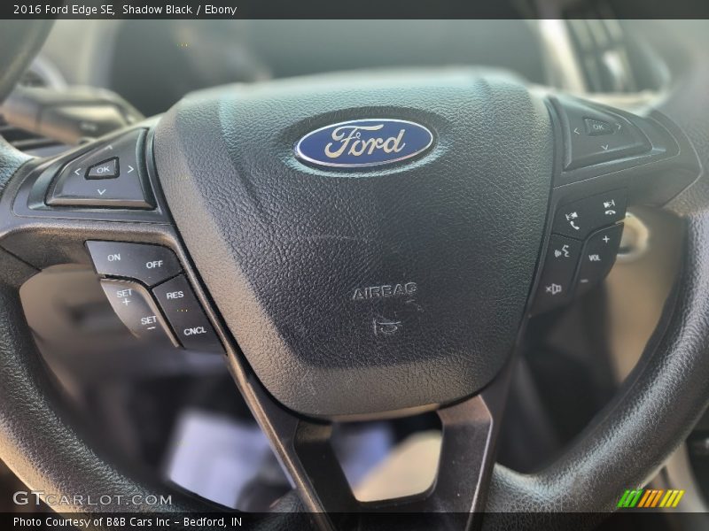 Shadow Black / Ebony 2016 Ford Edge SE