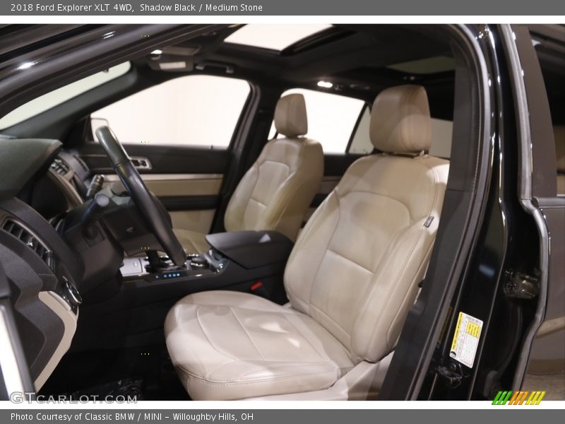 Shadow Black / Medium Stone 2018 Ford Explorer XLT 4WD