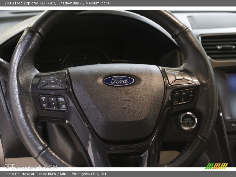 Shadow Black / Medium Stone 2018 Ford Explorer XLT 4WD