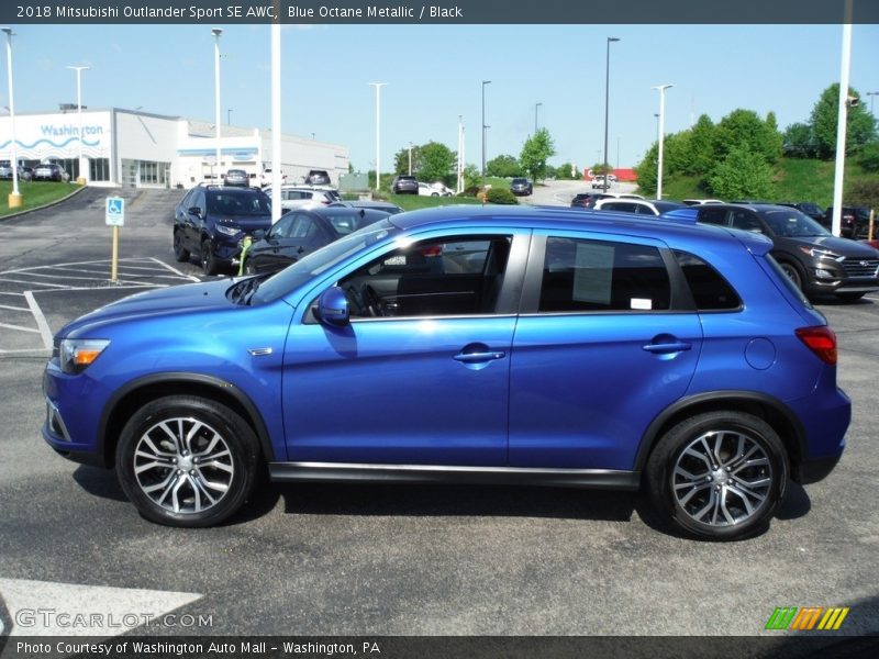  2018 Outlander Sport SE AWC Blue Octane Metallic