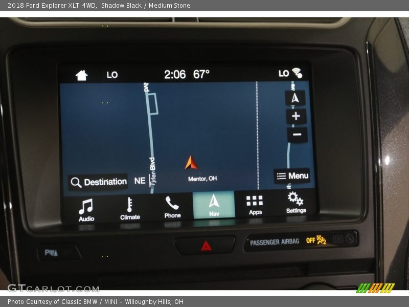 Shadow Black / Medium Stone 2018 Ford Explorer XLT 4WD