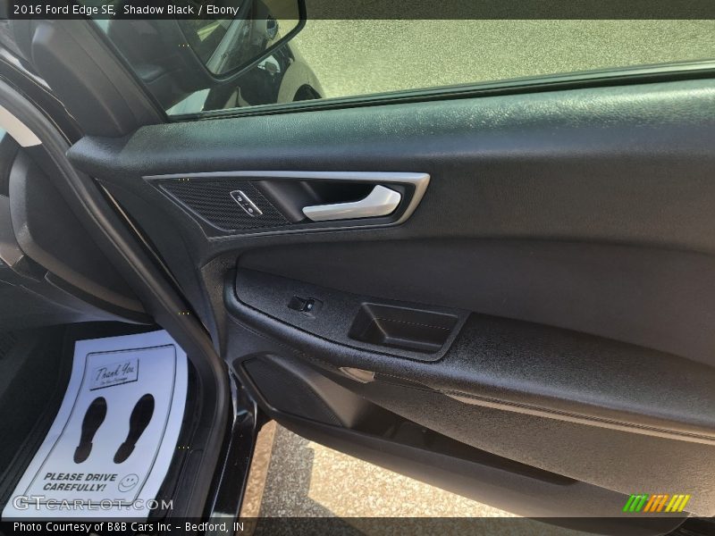 Shadow Black / Ebony 2016 Ford Edge SE