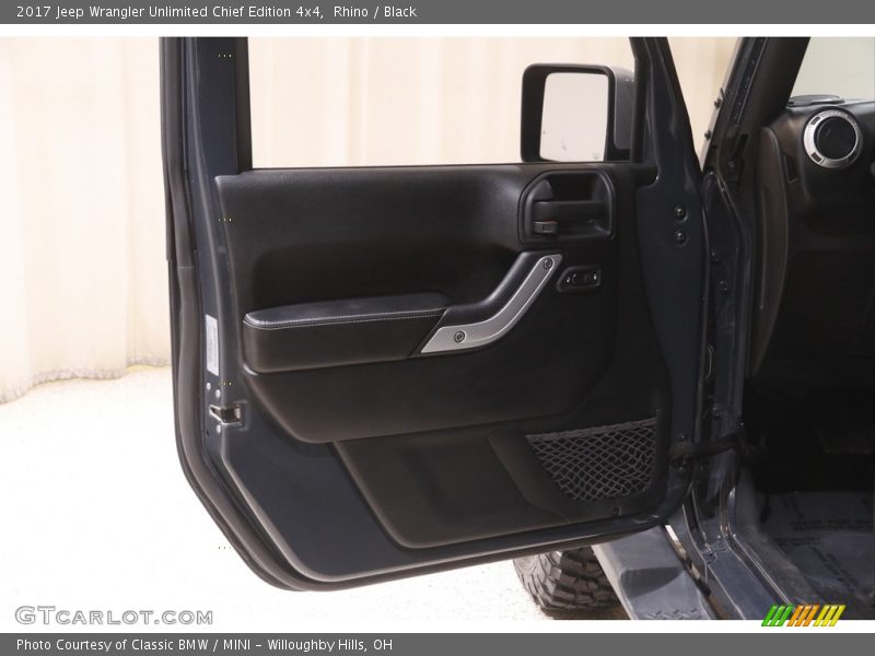 Rhino / Black 2017 Jeep Wrangler Unlimited Chief Edition 4x4