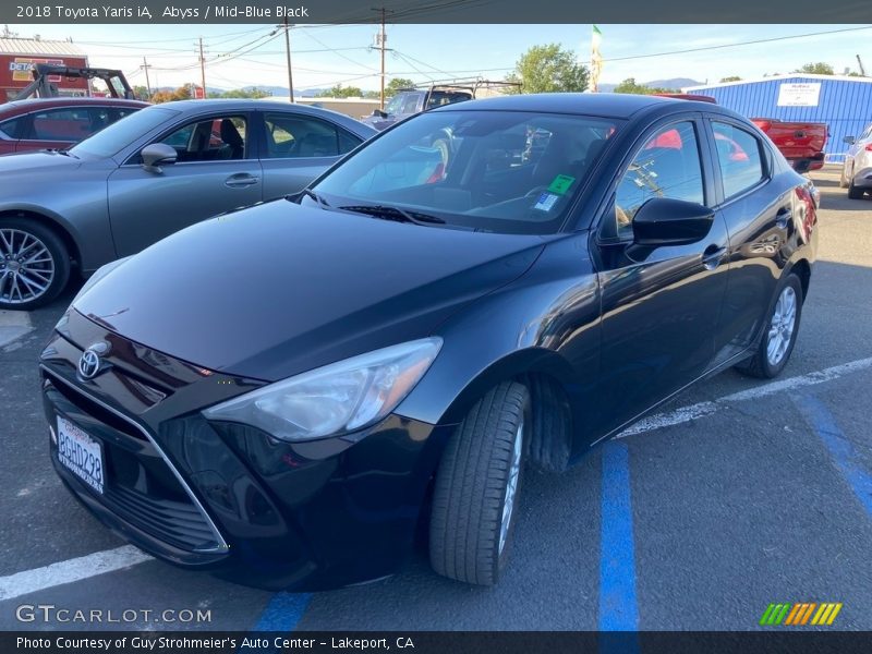 Abyss / Mid-Blue Black 2018 Toyota Yaris iA