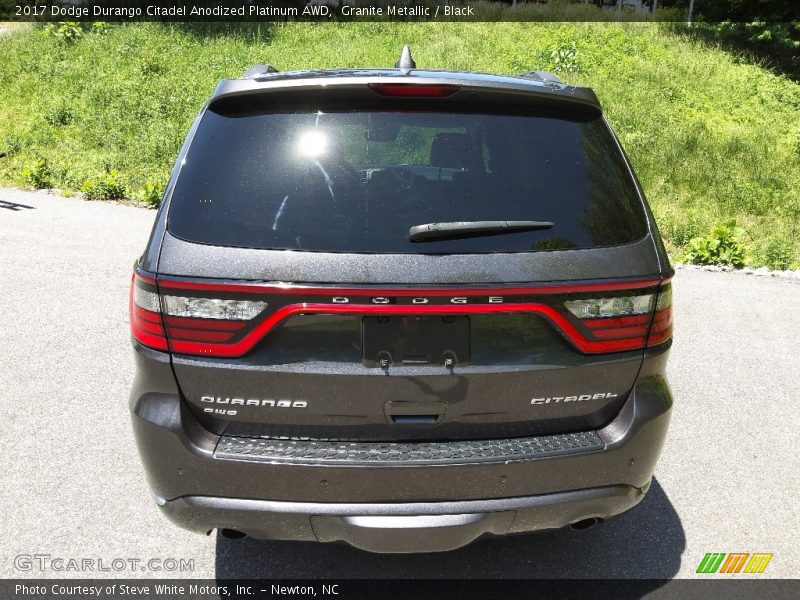 Granite Metallic / Black 2017 Dodge Durango Citadel Anodized Platinum AWD