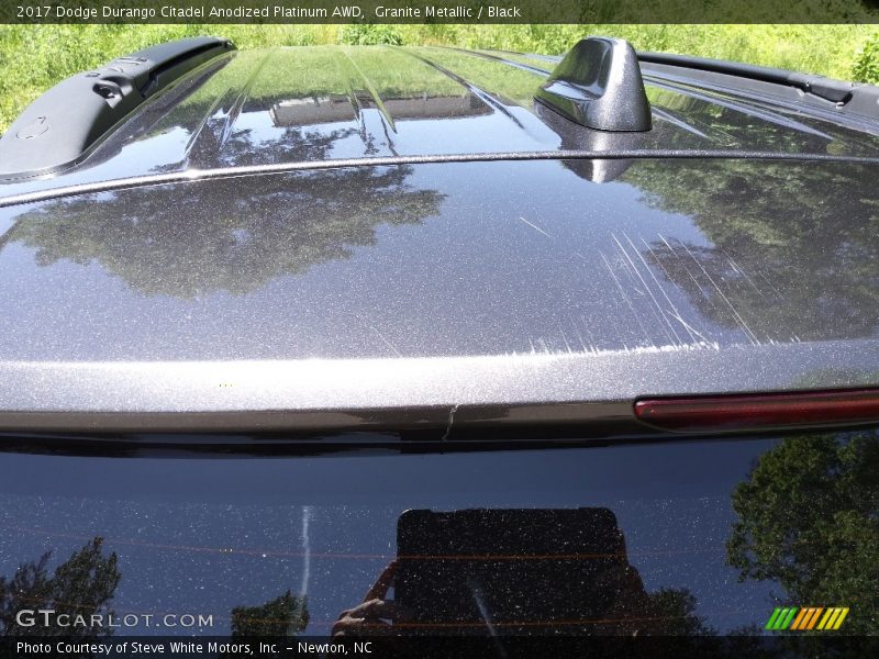 Granite Metallic / Black 2017 Dodge Durango Citadel Anodized Platinum AWD