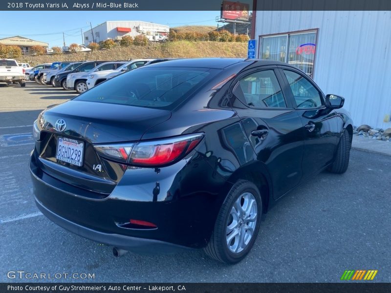 Abyss / Mid-Blue Black 2018 Toyota Yaris iA