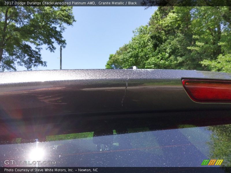 Granite Metallic / Black 2017 Dodge Durango Citadel Anodized Platinum AWD