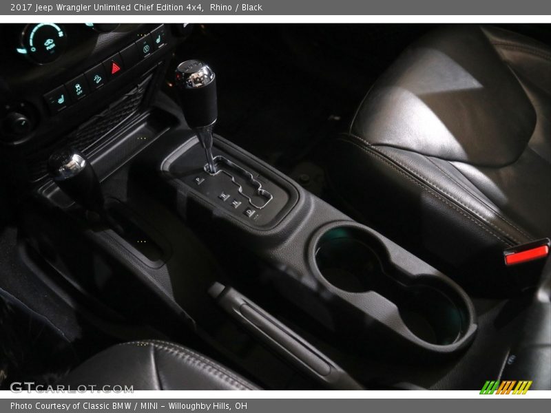 Rhino / Black 2017 Jeep Wrangler Unlimited Chief Edition 4x4