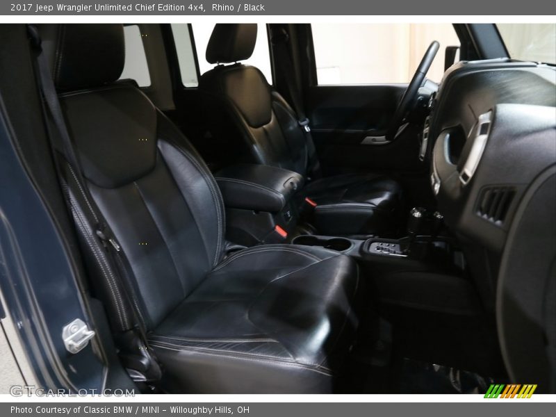 Rhino / Black 2017 Jeep Wrangler Unlimited Chief Edition 4x4