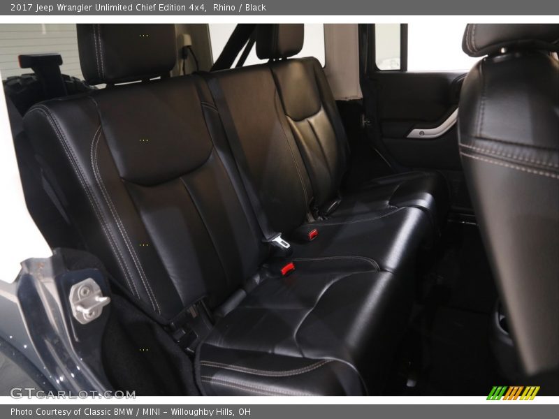 Rhino / Black 2017 Jeep Wrangler Unlimited Chief Edition 4x4