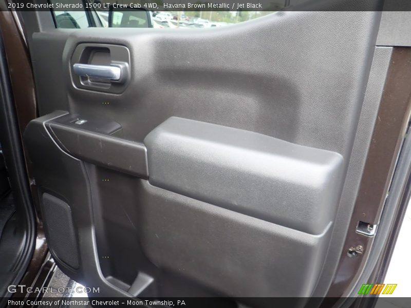 Havana Brown Metallic / Jet Black 2019 Chevrolet Silverado 1500 LT Crew Cab 4WD