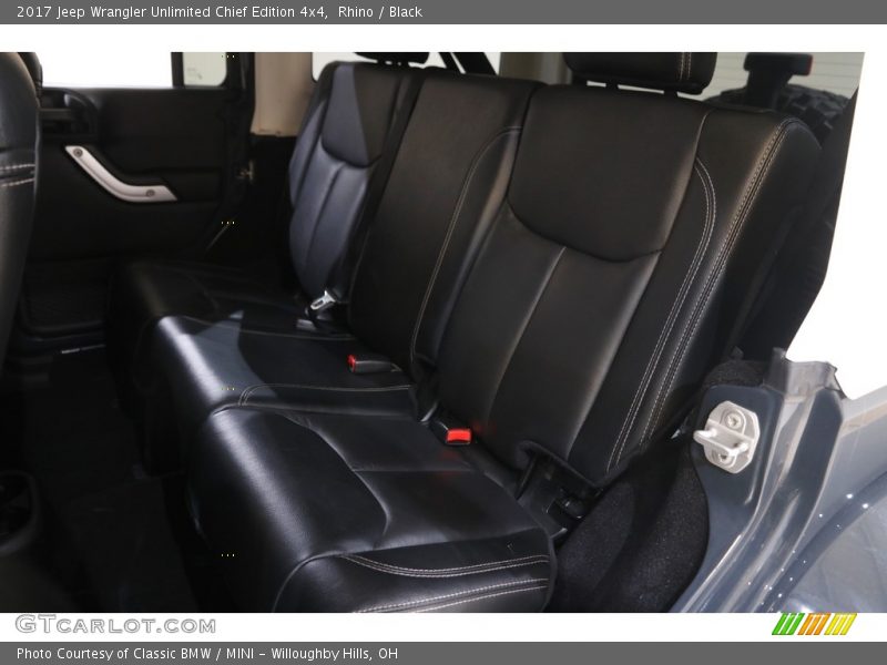 Rhino / Black 2017 Jeep Wrangler Unlimited Chief Edition 4x4