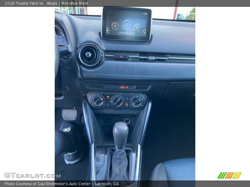 Abyss / Mid-Blue Black 2018 Toyota Yaris iA