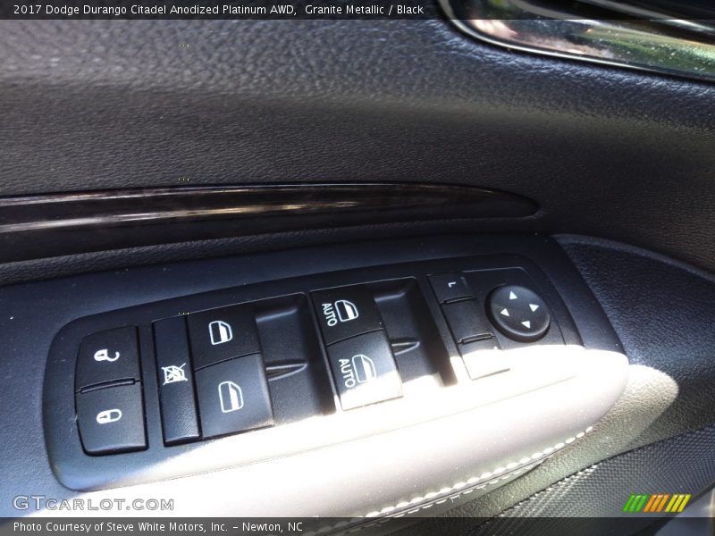 Granite Metallic / Black 2017 Dodge Durango Citadel Anodized Platinum AWD
