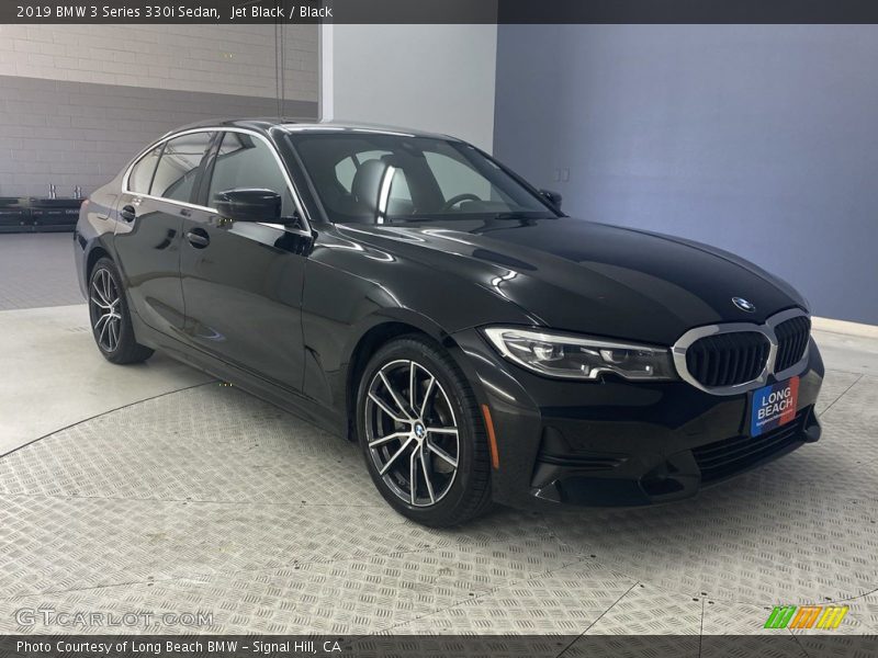 Jet Black / Black 2019 BMW 3 Series 330i Sedan