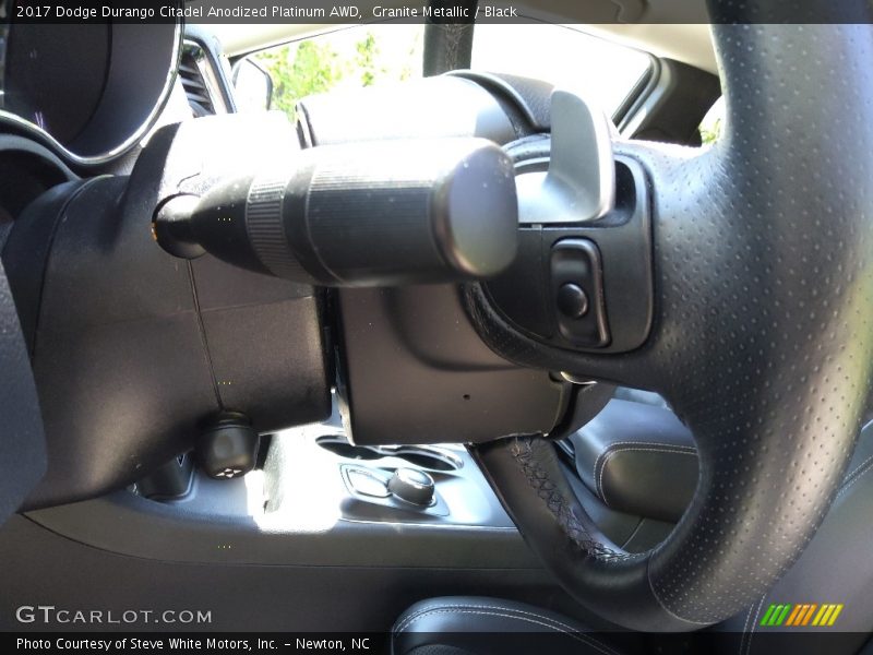 Granite Metallic / Black 2017 Dodge Durango Citadel Anodized Platinum AWD