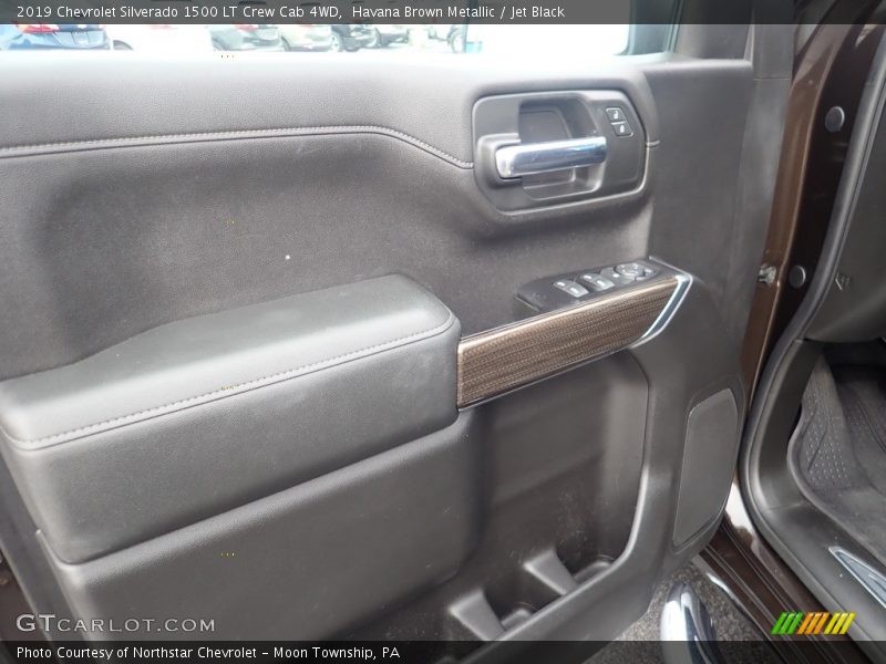 Havana Brown Metallic / Jet Black 2019 Chevrolet Silverado 1500 LT Crew Cab 4WD