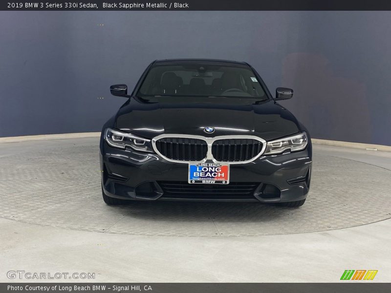 Black Sapphire Metallic / Black 2019 BMW 3 Series 330i Sedan