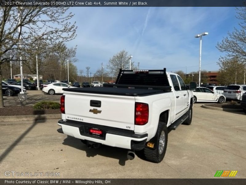 Summit White / Jet Black 2017 Chevrolet Silverado 3500HD LTZ Crew Cab 4x4