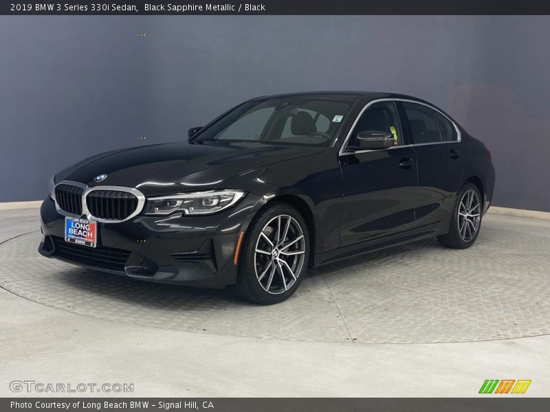 Black Sapphire Metallic / Black 2019 BMW 3 Series 330i Sedan