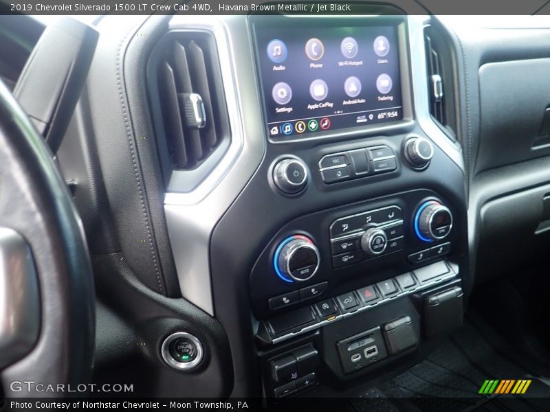Havana Brown Metallic / Jet Black 2019 Chevrolet Silverado 1500 LT Crew Cab 4WD