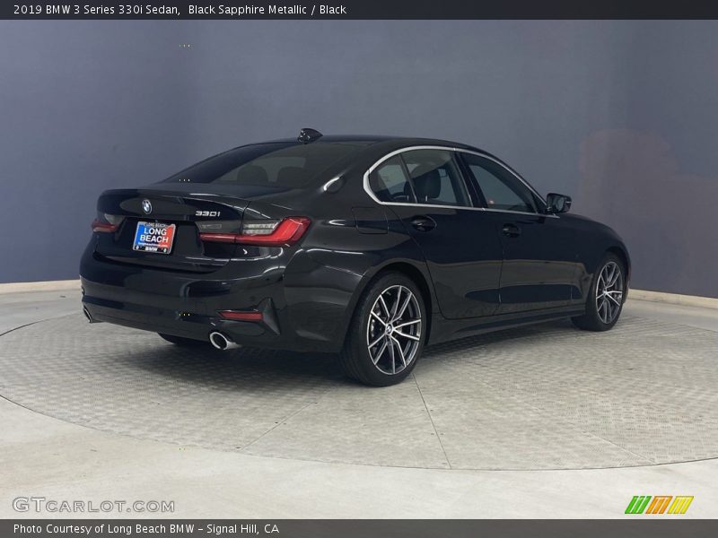 Black Sapphire Metallic / Black 2019 BMW 3 Series 330i Sedan