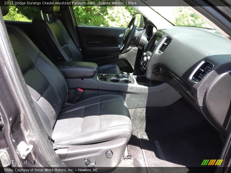 Granite Metallic / Black 2017 Dodge Durango Citadel Anodized Platinum AWD