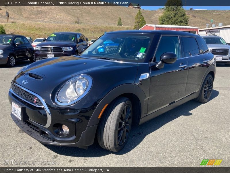 British Racing Green II Metallic / Black Pearl 2018 Mini Clubman Cooper S