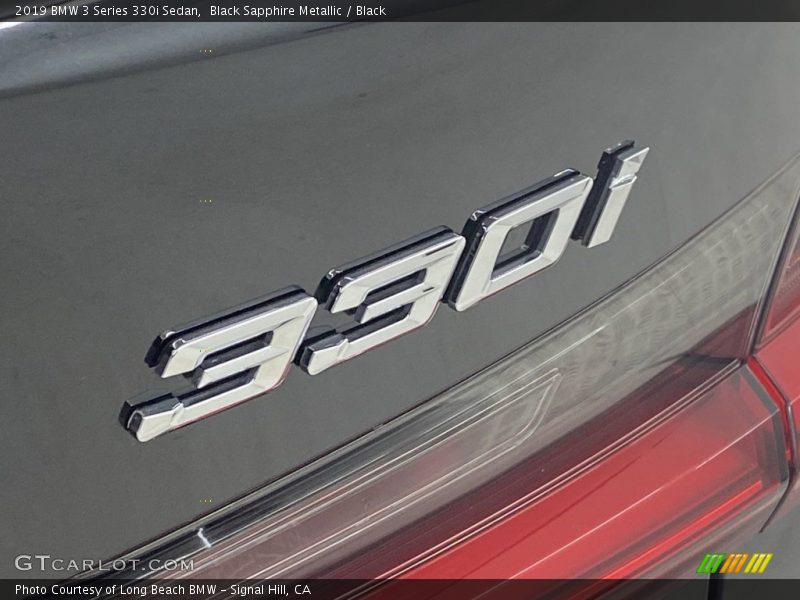Black Sapphire Metallic / Black 2019 BMW 3 Series 330i Sedan