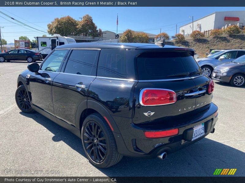 British Racing Green II Metallic / Black Pearl 2018 Mini Clubman Cooper S