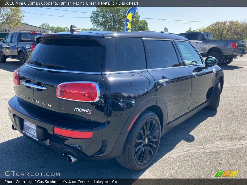 British Racing Green II Metallic / Black Pearl 2018 Mini Clubman Cooper S