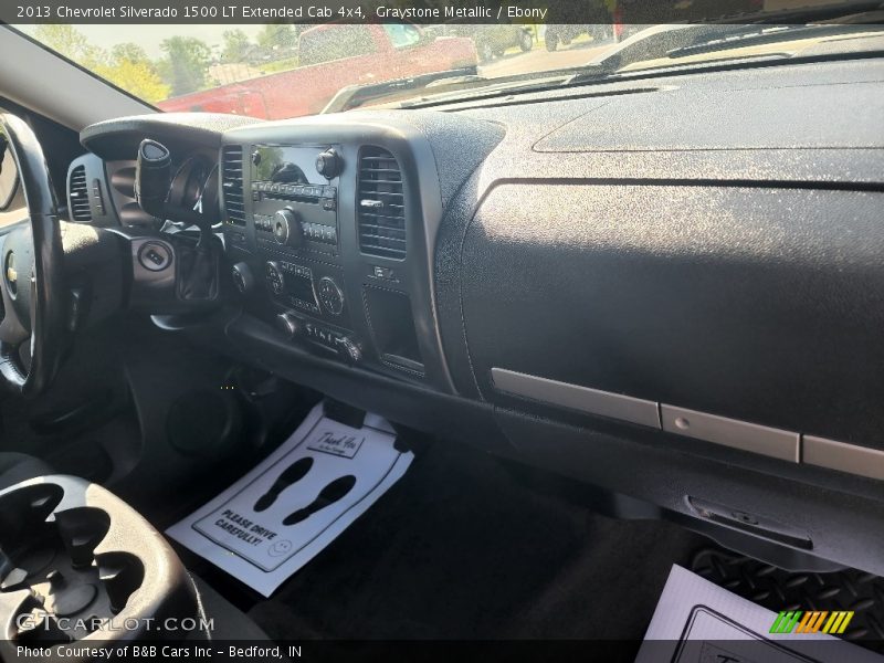 Graystone Metallic / Ebony 2013 Chevrolet Silverado 1500 LT Extended Cab 4x4
