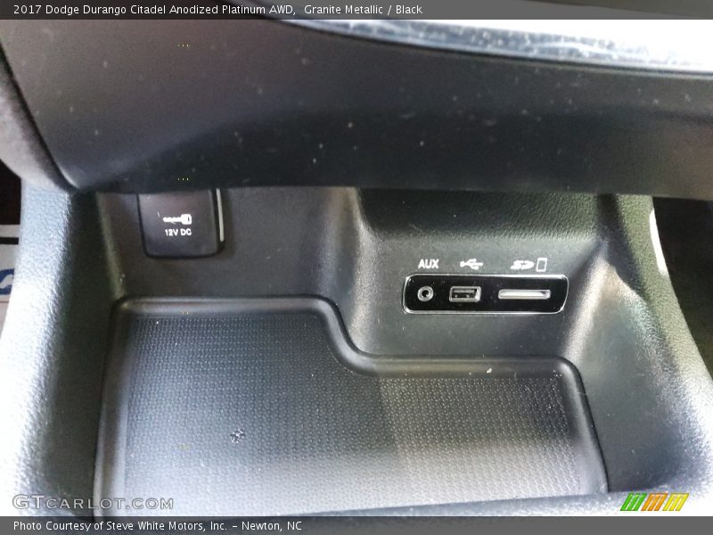 Granite Metallic / Black 2017 Dodge Durango Citadel Anodized Platinum AWD